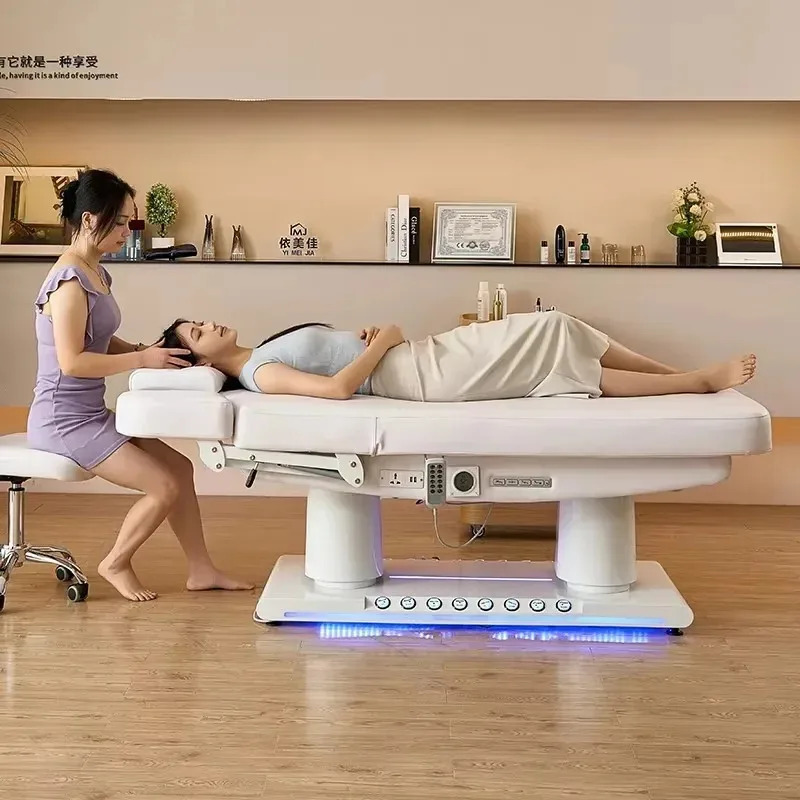 Eyelash Extension Remover At Home - โต๊ะนวดมือศิลปิน 2025 เตียงหน้า เตียงต่อขนตา พร้อมถาดและที่วางเท้าแยก เก้าอี้ร้านเสริมสวย