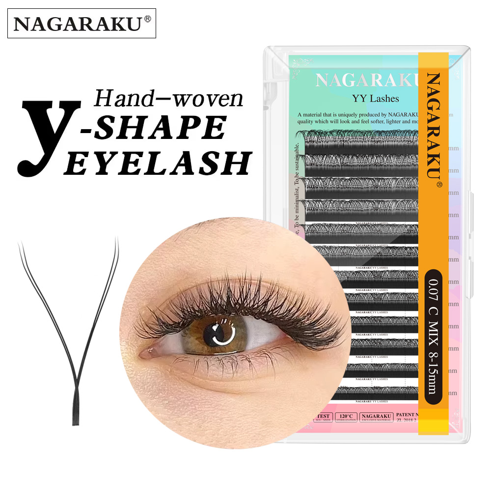 Eyelash Extension Course - NAGARAKU YY รูปร่างHand Woven Premium Mink
