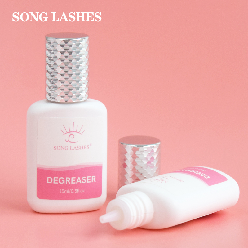 Lash Primer Cleanser - Songlashes Degreaser EffectctivelyStrlie และขจัดน้ํามันและฝุ่นบนขนตา สีโปร่งใส คุณภาพสูงระดับมืออาชีพ