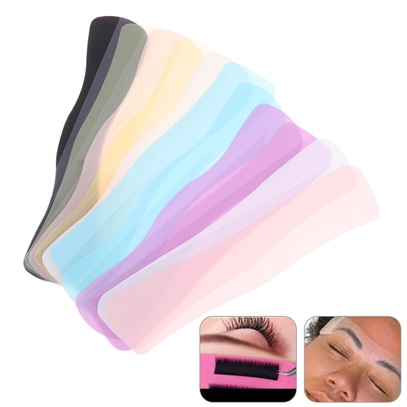 Eyelash Extension Remover At Home - แผ่นรองหน้าผากซิลิโคนสำหรับต่อขนตา 1 ชิ้น - ถาดวางขนตาสำหรับต่อขนตา อุปกรณ์เสริมเครื่องมือเสริมความงาม