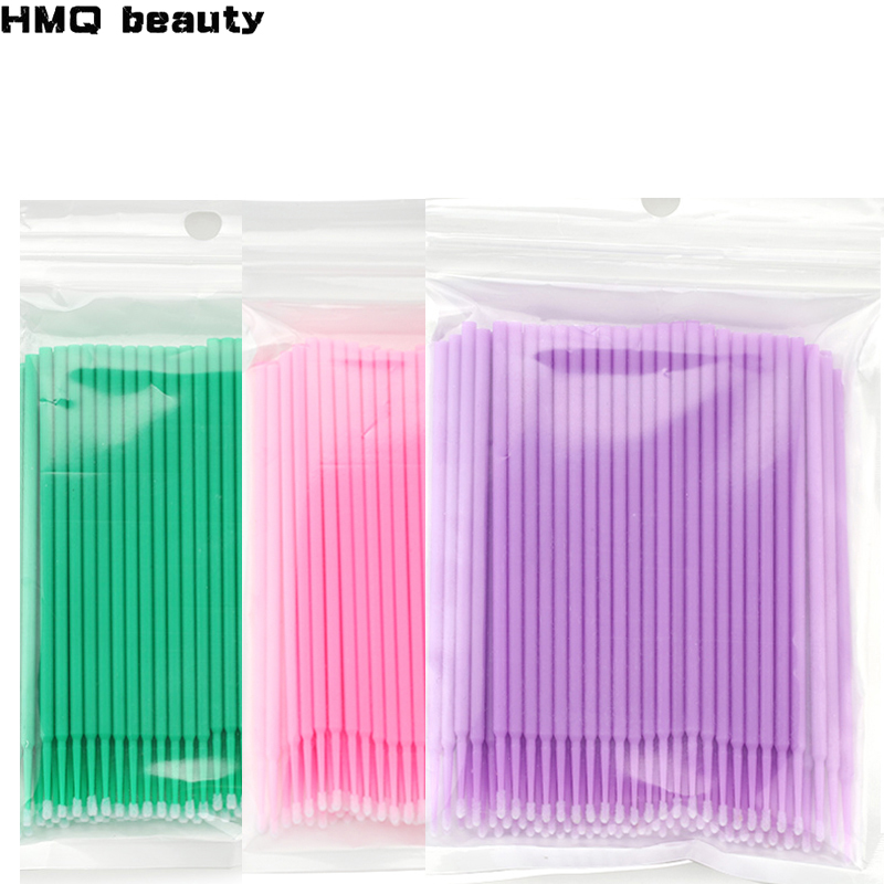Micro Brush Applicator - จัดส่งฟรี Microbrush สำหรับ Eye Disposable Eyelash