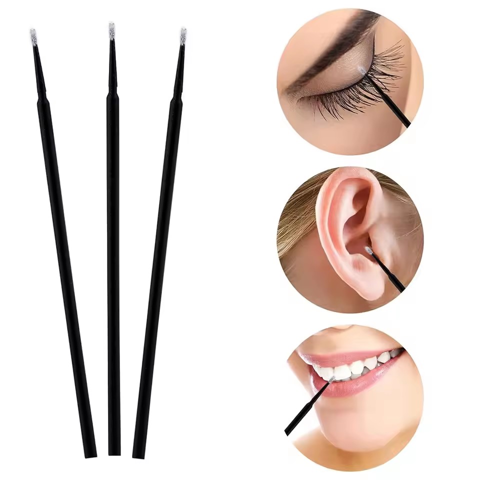 100 ชิ้น/แพ็ค แปรงไมโครแบบโค้ง - Micro Brush Applicator บทวิจารณ์และราคา