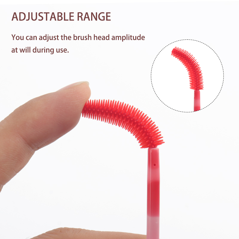 แปรงปัดขนตาซิลิโคนแบบใช้แล้วทิ - Eyelash Extension Options บทวิจารณ์และราคา