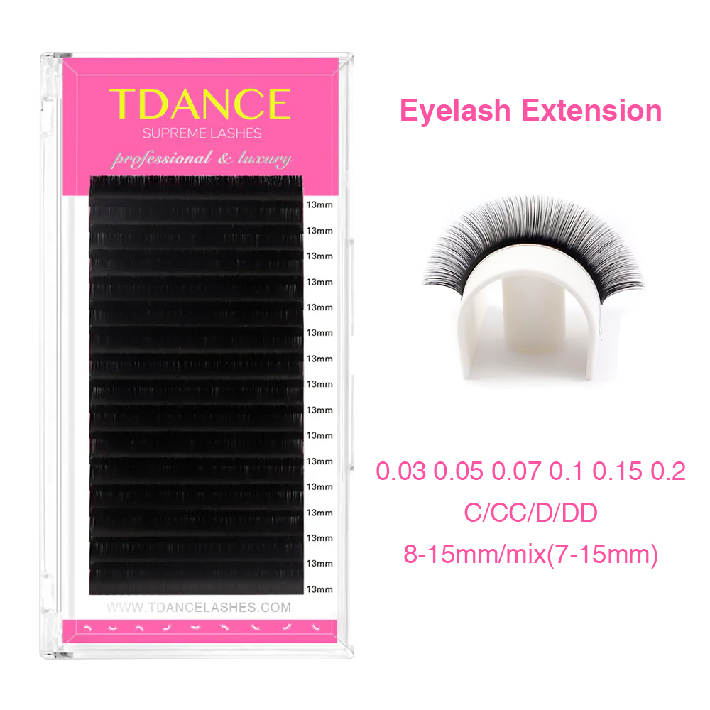 TDANCE Eyelash Extension 16 แถ - Eyelash Extension Russian บทวิจารณ์และราคา