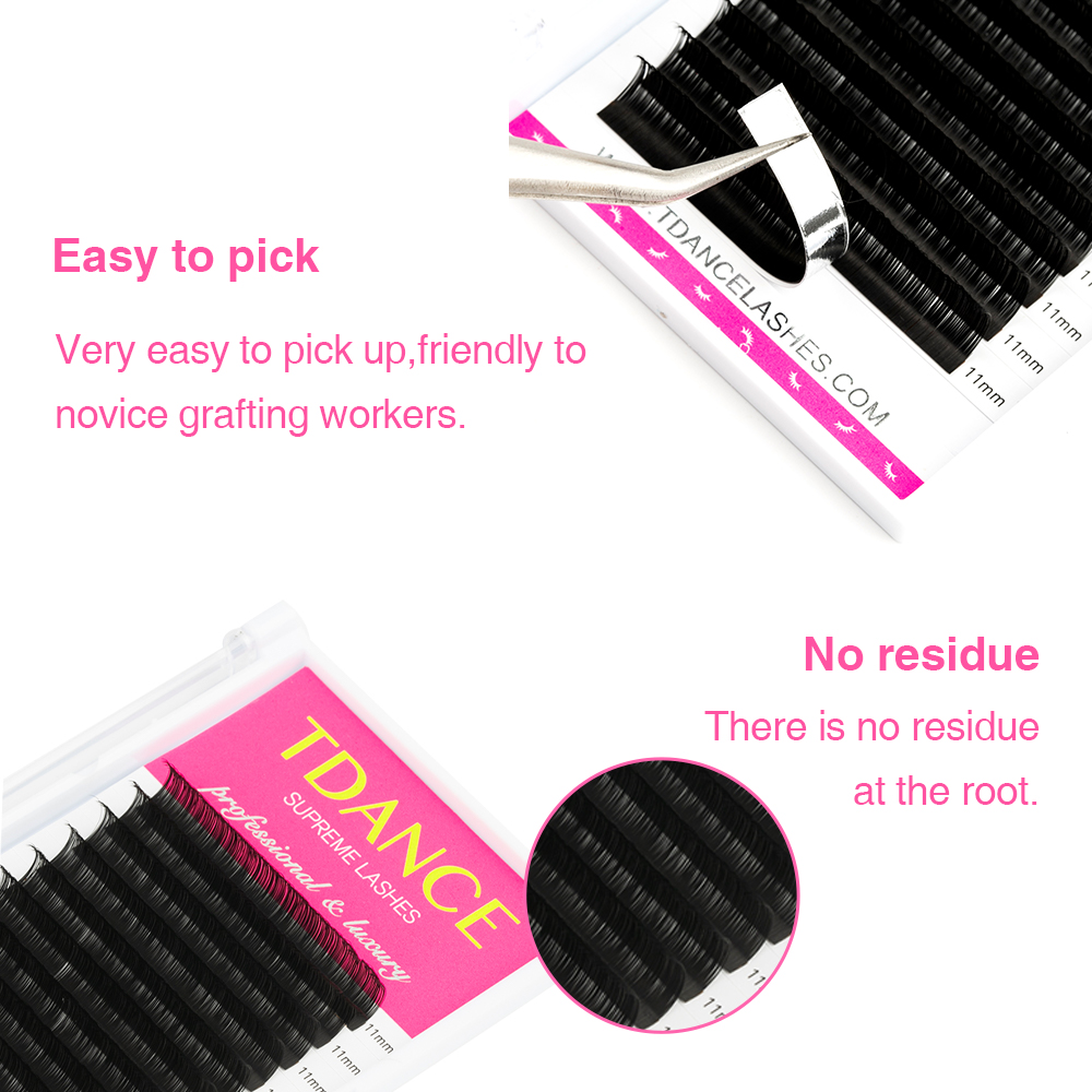 TDANCE Eyelash Extension 16 แถ - Eyelash Extension Russian บทวิจารณ์และราคา