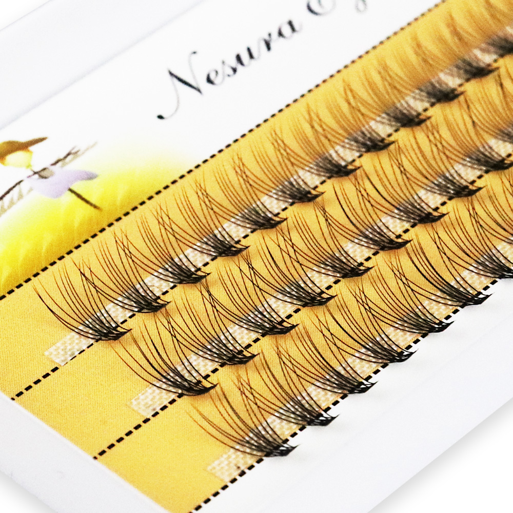 ขนตาปลอมแบบกลุ่ม 10D Faux Mink - Eyelash Extension Russian บทวิจารณ์และราคา