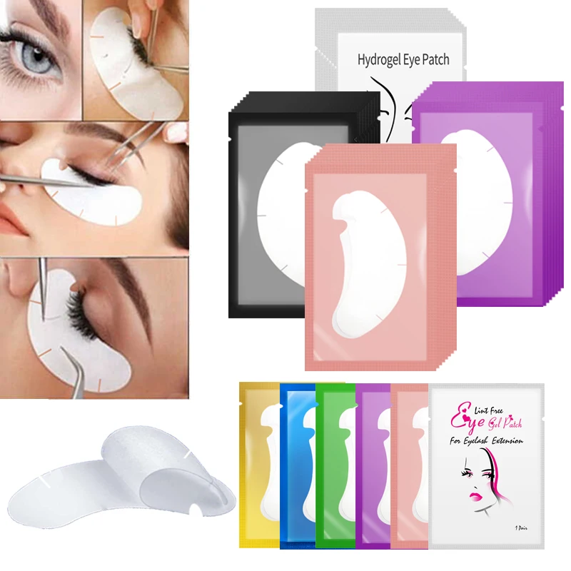 50/100PCS U รูปร่าง Eyelash Pa - Eyelash Extension Glasses บทวิจารณ์และราคา
