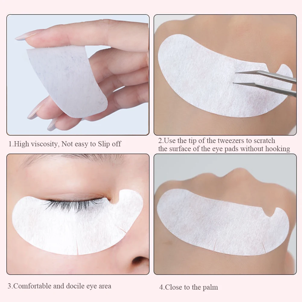 50/100PCS U รูปร่าง Eyelash Pa - Eyelash Extension Glasses บทวิจารณ์และราคา
