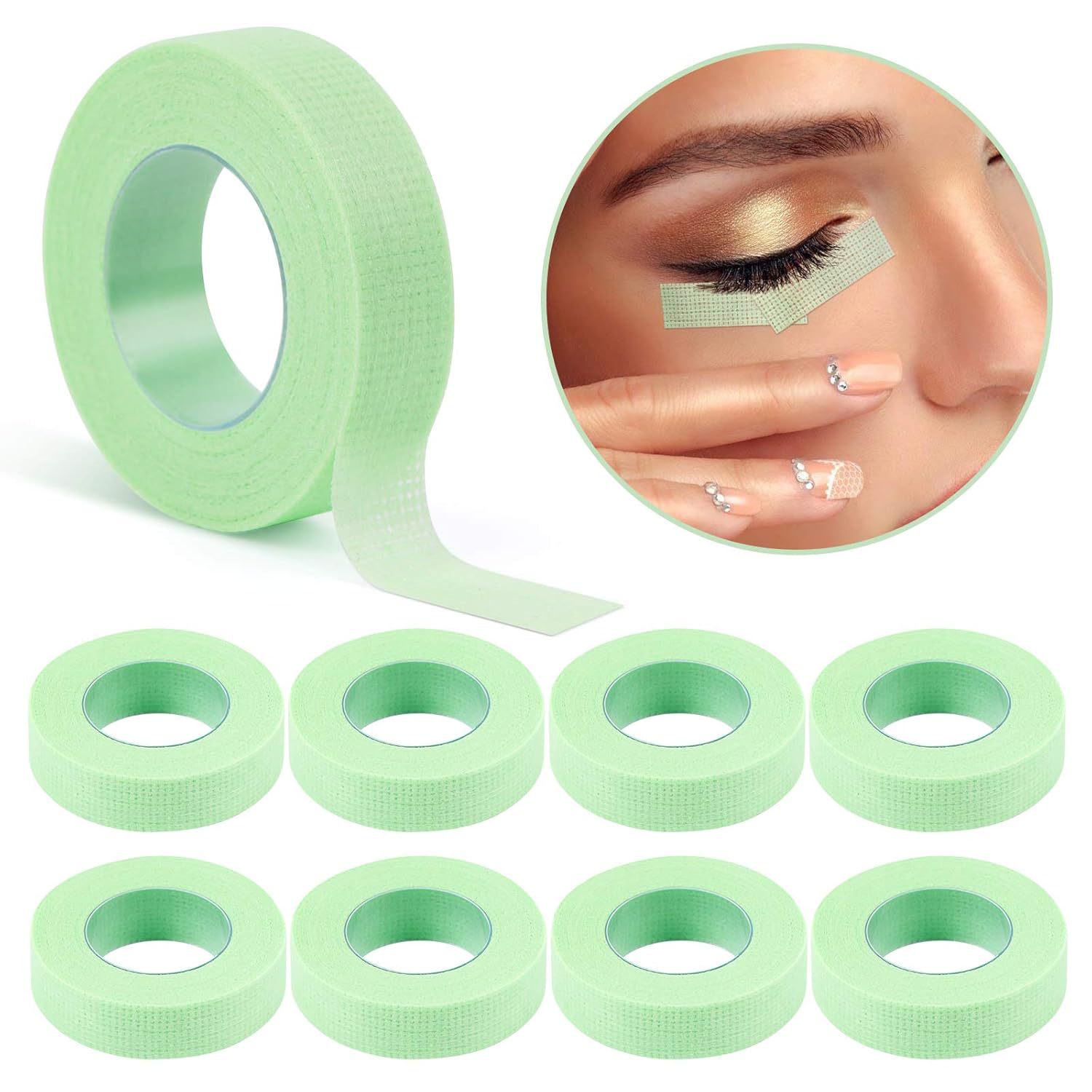 1 ม้วน Eyelash EXTENSION Lint  - Lash Mapping Sticker บทวิจารณ์และราคา