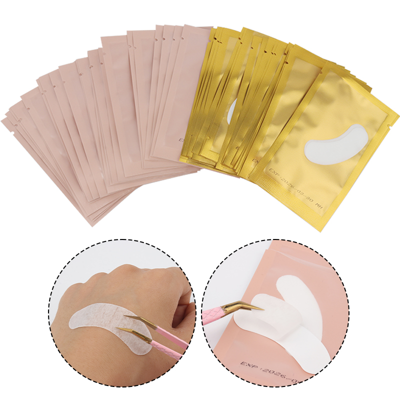 50 คู่แพทช์ตาภายใต้แผ่นเจลตาปล - Eyelash Extension Glasses บทวิจารณ์และราคา