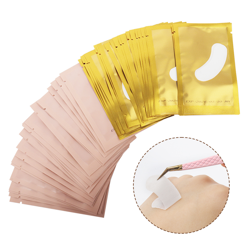50 คู่แพทช์ตาภายใต้แผ่นเจลตาปล - Eyelash Extension Glasses บทวิจารณ์และราคา