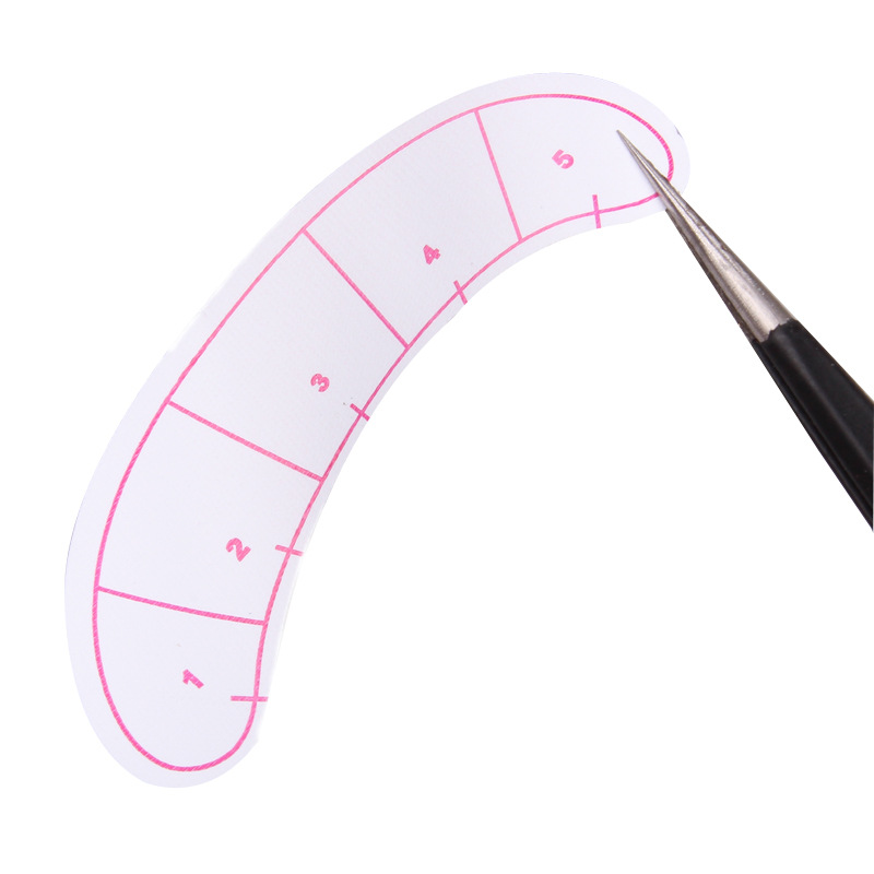 Eyelash EXTENSION กระดาษแพทช์  - Lash Mapping Sticker บทวิจารณ์และราคา