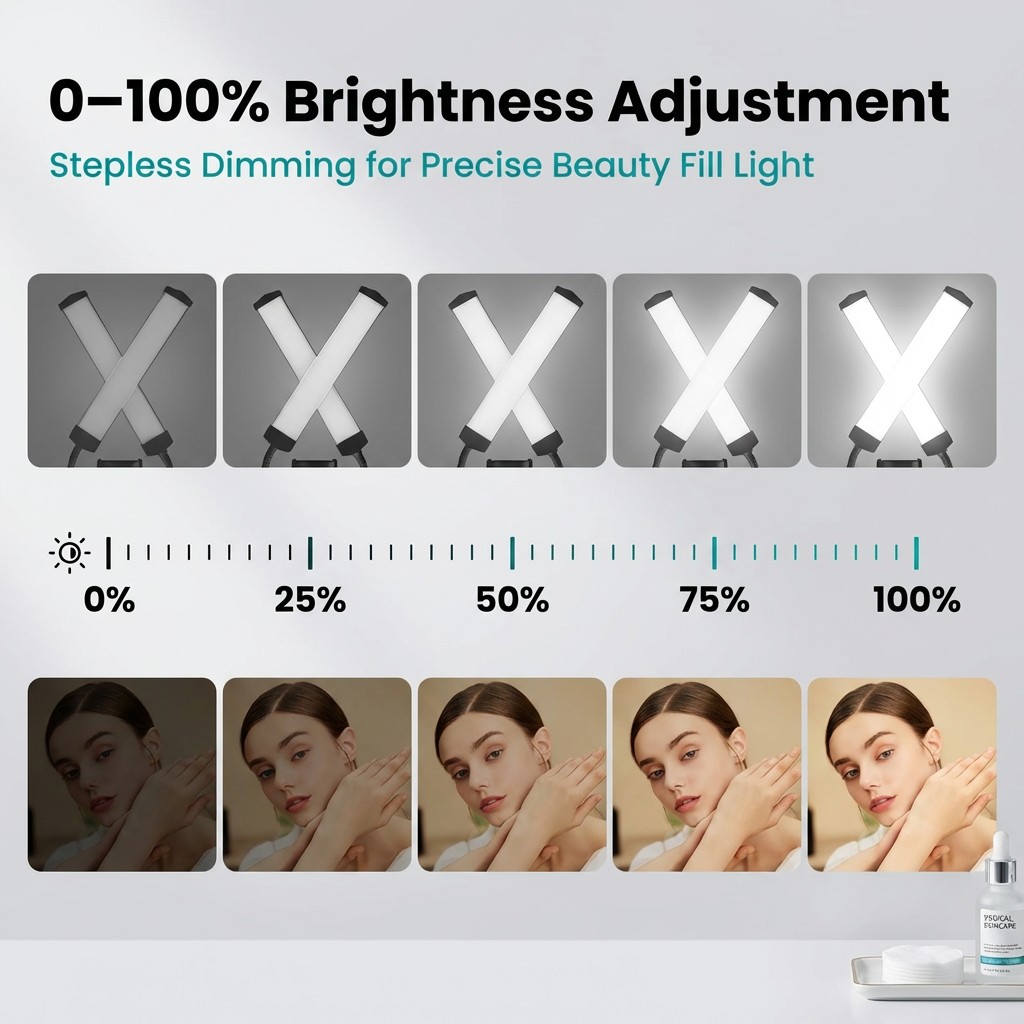 โคมไฟต่อขนตา 65W แบบ 4 แขน สำห - Video Eyelash Extension บทวิจารณ์และราคา
