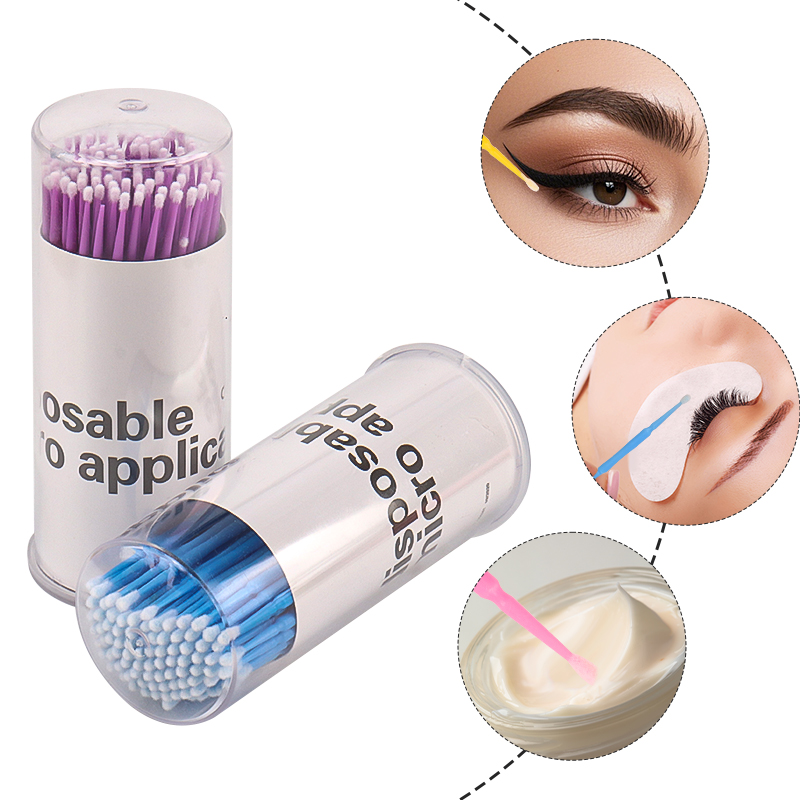 แปรงปัดขนตาแบบใช้แล้วทิ้ง 100  - Eyelash Extension Options บทวิจารณ์และราคา