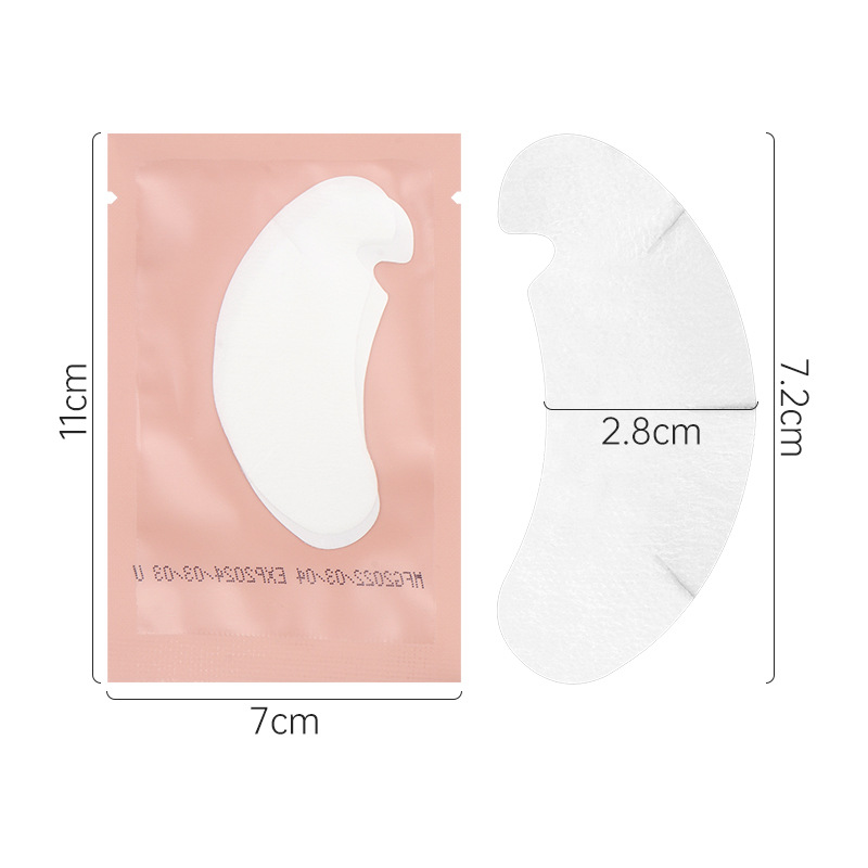 แผ่นแปะตัวต่อขนตาใต้ตา50คู่แผ่ - Eyelash Extension Glasses บทวิจารณ์และราคา
