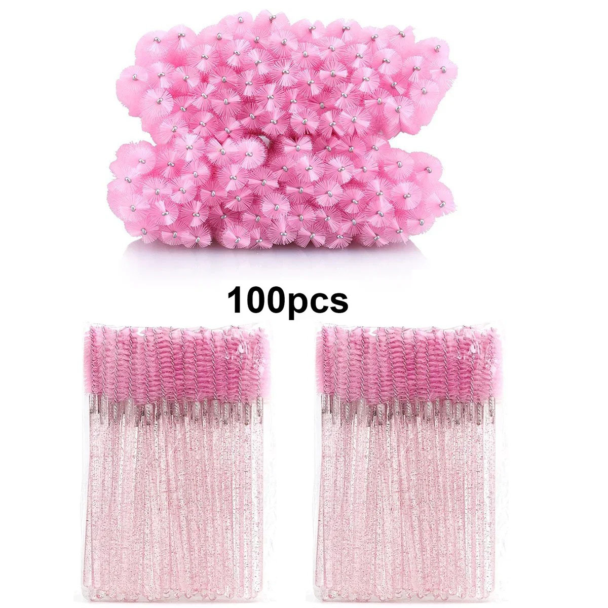 100pcs Disposable แปรงขนตา Spo - Eyelash Extension For Beginners บทวิจารณ์และราคา