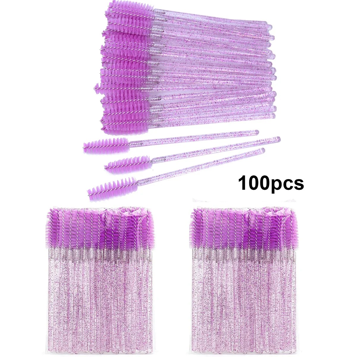 100pcs Disposable แปรงขนตา Spo - Eyelash Extension For Beginners บทวิจารณ์และราคา