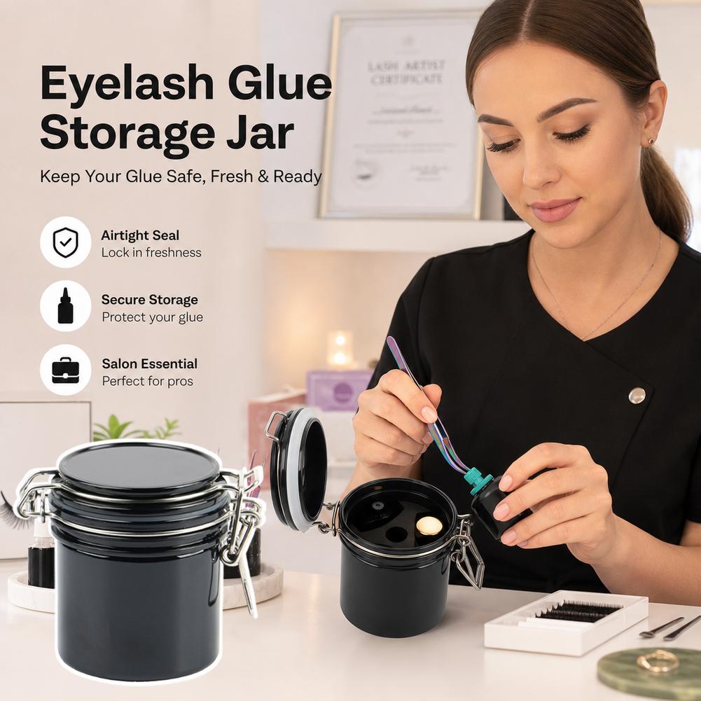 กล่องเก็บกาวต่อขนตาแบบปิดสนิท  - Eyelash Extension Repair บทวิจารณ์และราคา