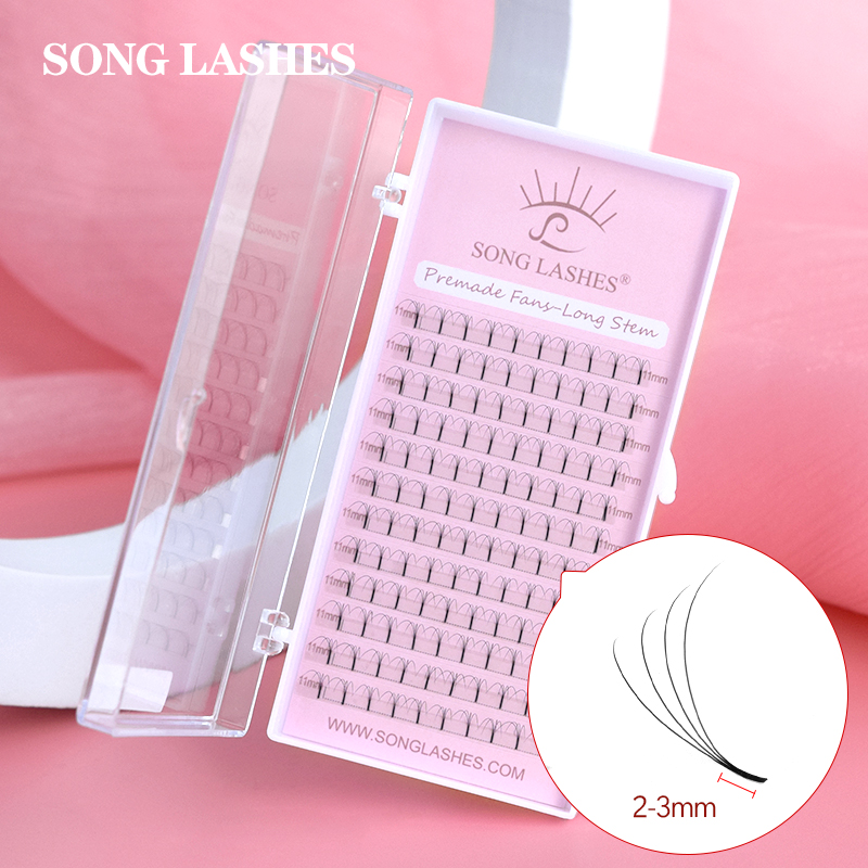 SONGLASHES ยาวราก 2D to 6D แต่ - Eyelash Extension Russian บทวิจารณ์และราคา