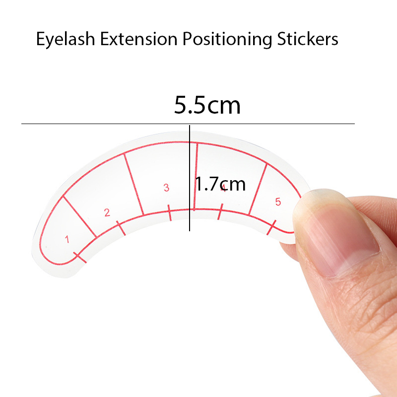70/140 คู่ Lash Mapping สติกเก - Lash Mapping Sticker บทวิจารณ์และราคา