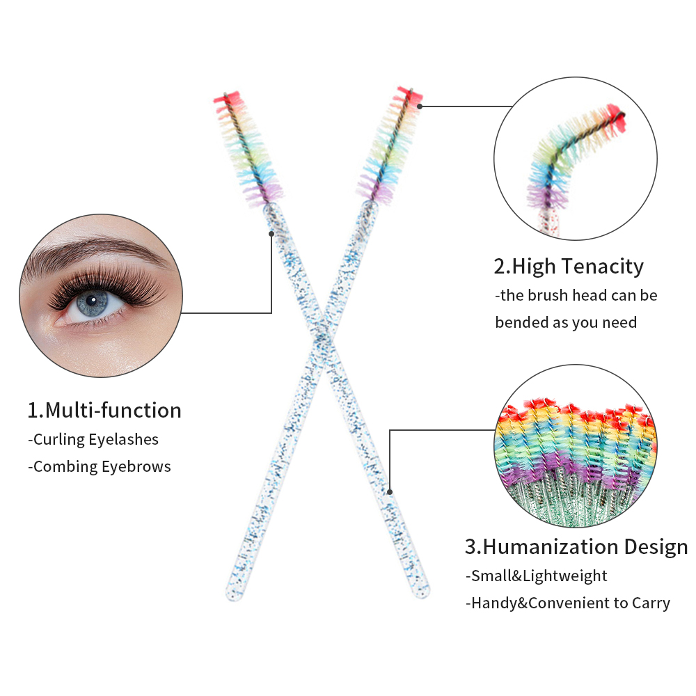 แปรงแต่งขนตาคริสตัลสีรุ้ง 50 ช - Eyelash Extension Course บทวิจารณ์และราคา