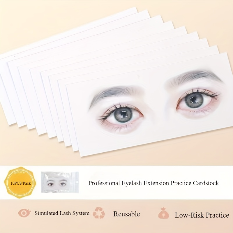 การ์ดแมปปิ้งขนตาแบบใช้ซ้ำได้สำ - Eyelash Extension Course บทวิจารณ์และราคา