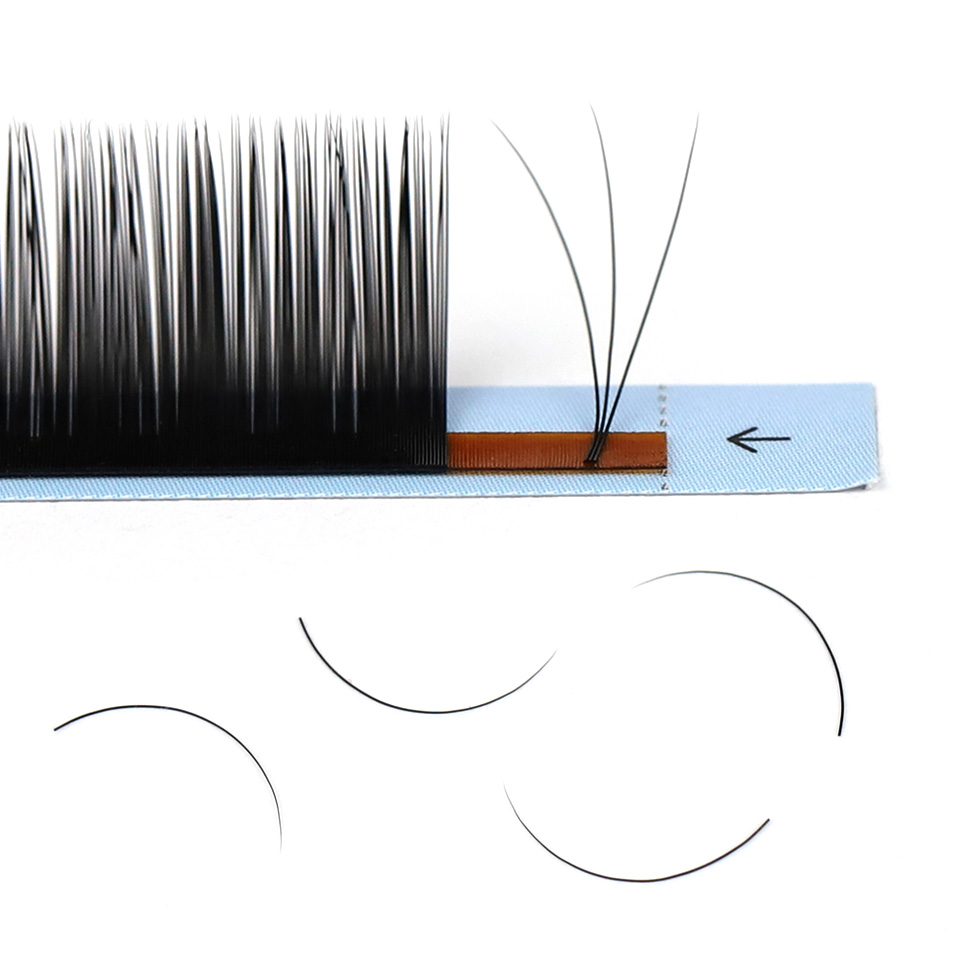 ขนตาปลอมแบบรัสเซียนวอลลุ่ม AGU - Eyelash Extension Russian บทวิจารณ์และราคา