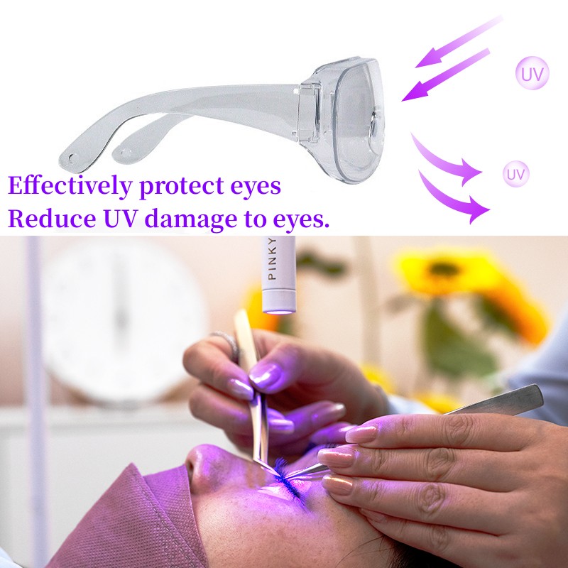 แว่นตาป้องกันรังสียูวีสำหรับต่ - Eyelash Extension Glasses บทวิจารณ์และราคา
