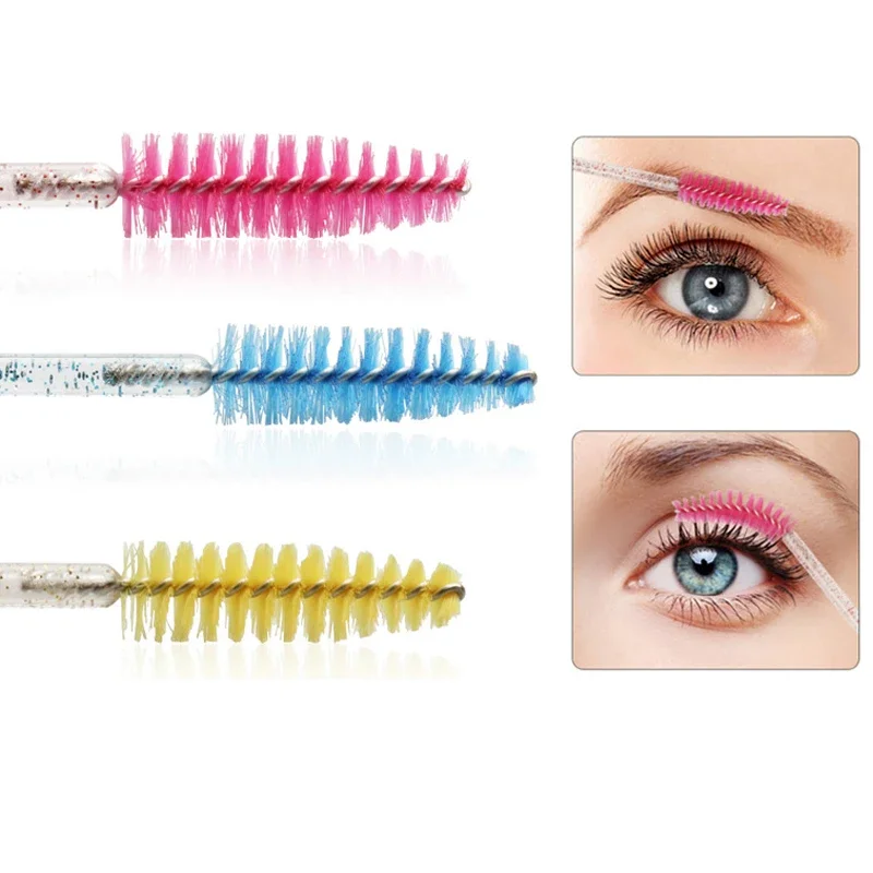 ขายส่ง 100 ชิ้นมาสคาร่า Spooli - Eyelash Extension Options บทวิจารณ์และราคา