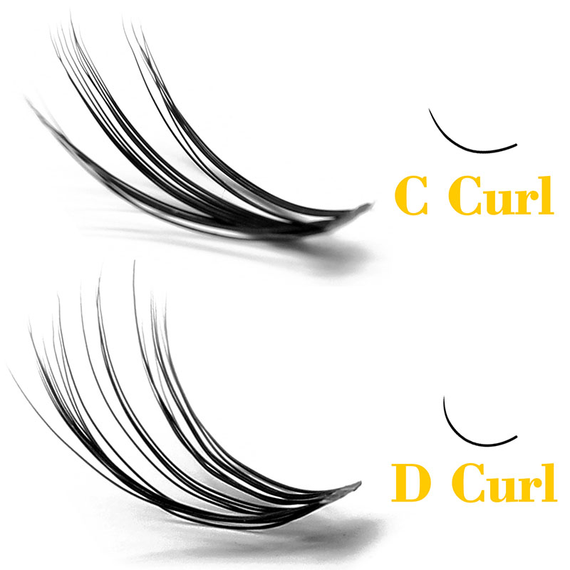 Kimcci 60 Bundles Mink Eyelash - Eyelash Extension Russian บทวิจารณ์และราคา